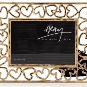Michael Aram Heart Motif Gold Frame